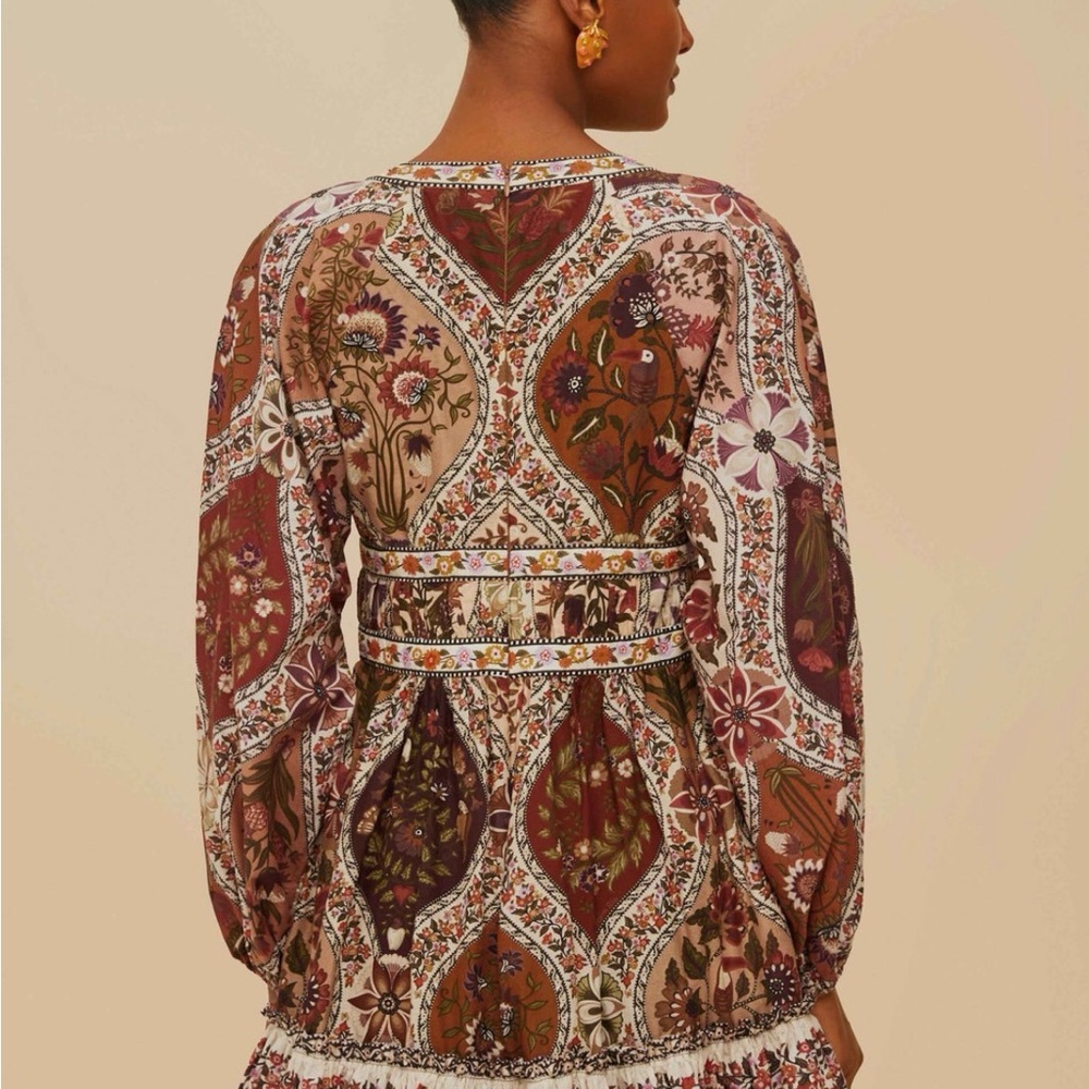 FARM Rio Floral Mini Dress - Multicolor